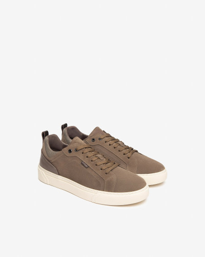 Nero Giardini sneakers uomo in camoscio e tessuto
