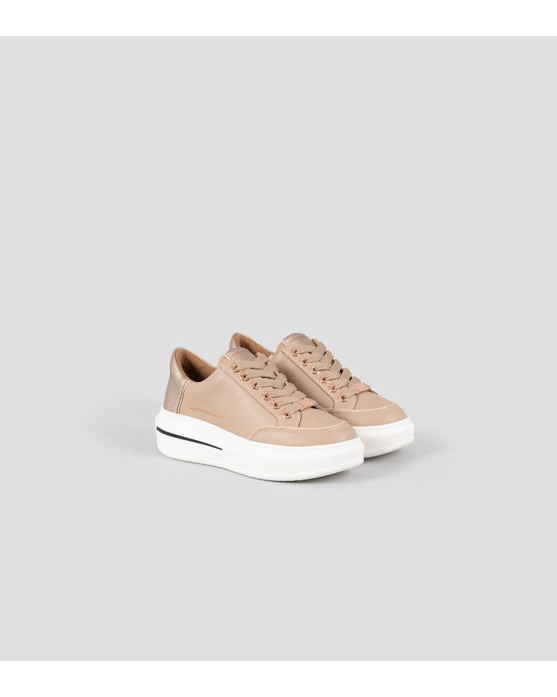 Alexander Smith sneakers donna Lancaster in pelle camel LSW 1758 CML
