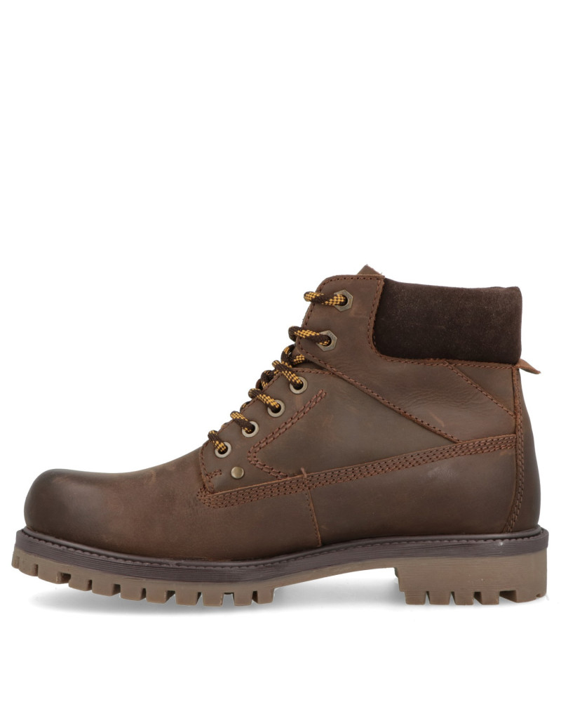 Jeep anfibio uomo Willys Bold in pelle taupe JM42001J