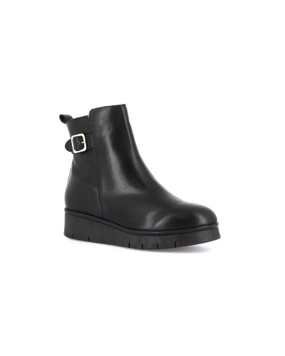Grunland tronchetti donna Rexx in pelle nero PO0969