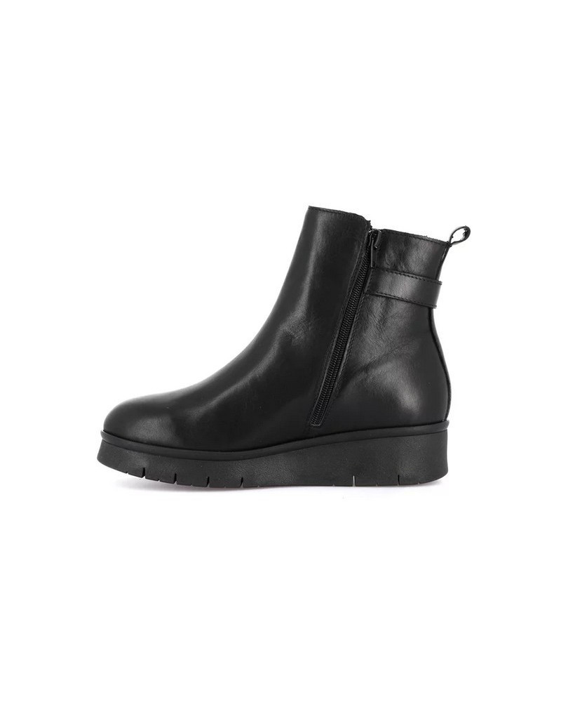 Grunland tronchetti donna Rexx in pelle nero PO0969
